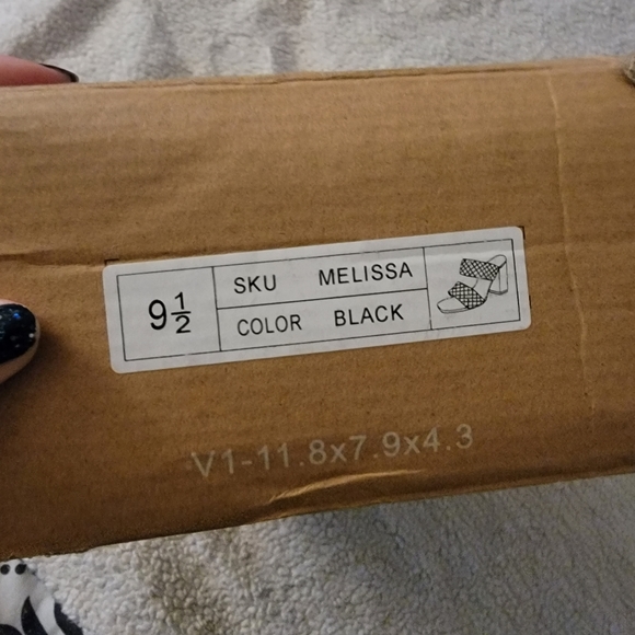 NWT Jouney and Crew Woven Heeled Sandals size 9.5 - Picture 5 of 6